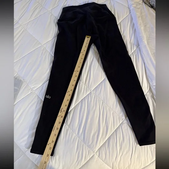 Alo High Waist Airbrush Leggings Black Size S - Picture 4 of 8